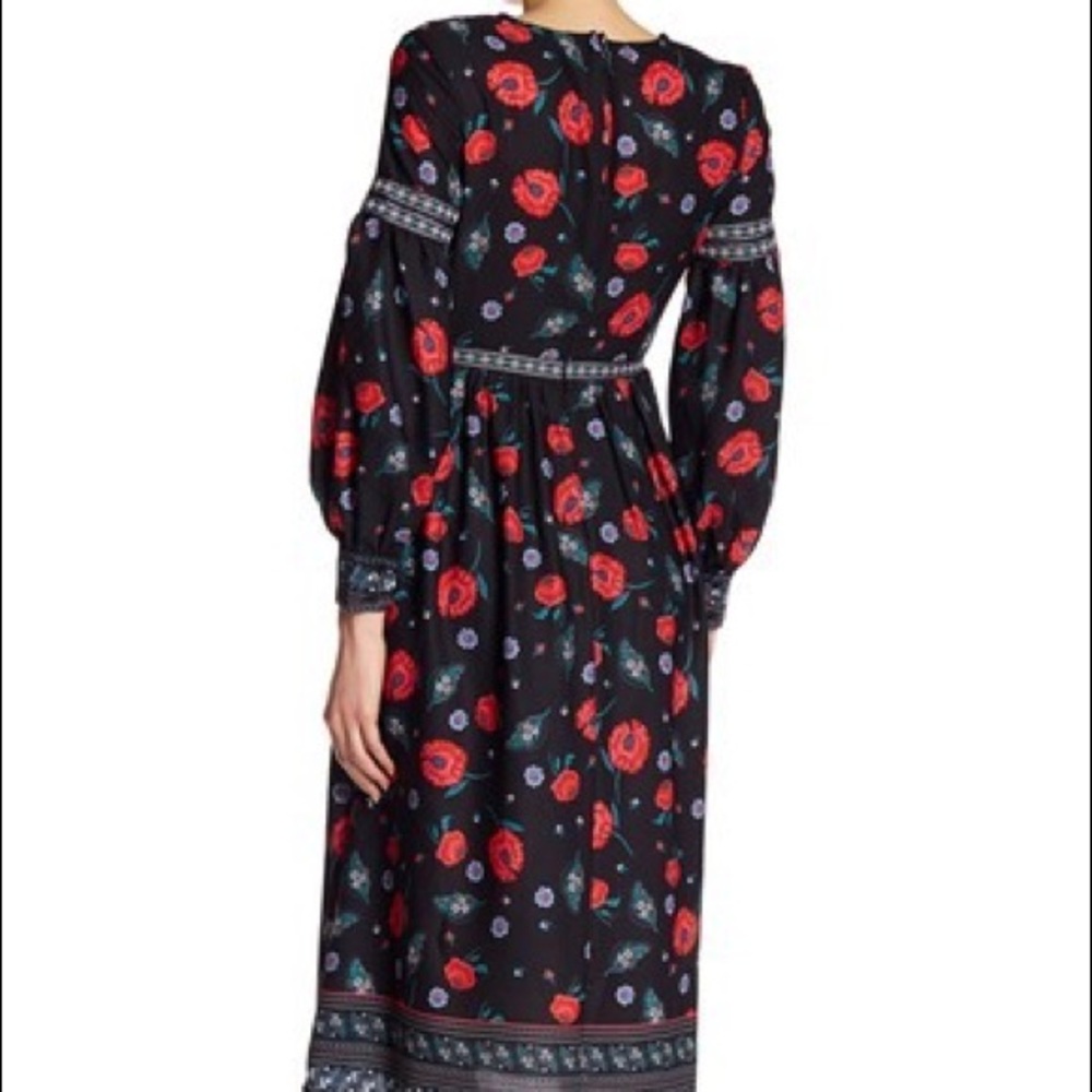Endless Rose Floral Boho Tunic Tassel Dress - Picture 3 of 3